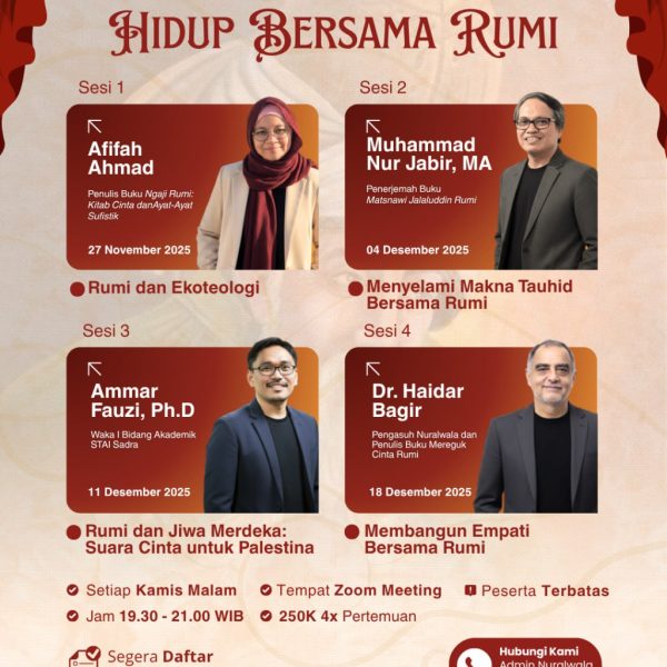 Kelas Nuralwala: Hidup Bersama Rumi